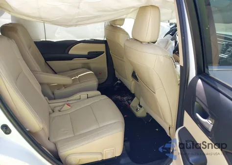 2017 Toyota Highlander Limited z USA, uszkodzony, nr VIN 5TDDZRFH4HS380770